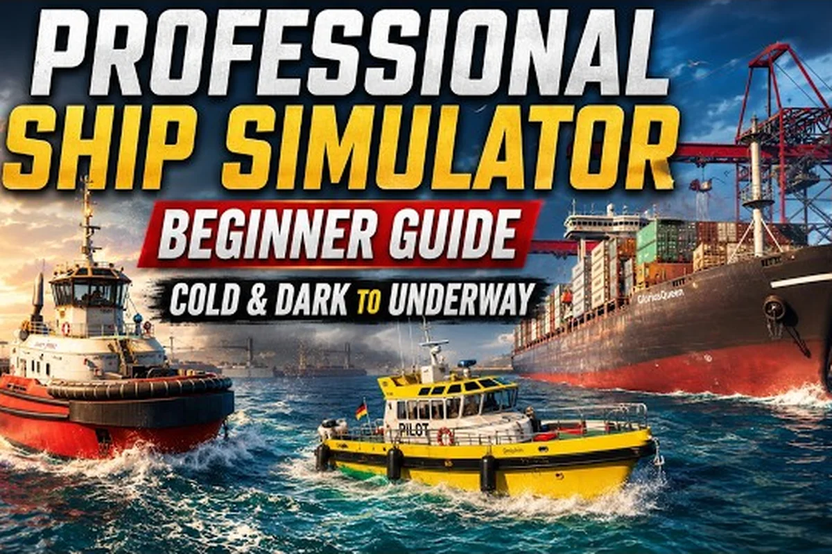 Professional Ship Simulator Basics: Controls, Startup & Pilots