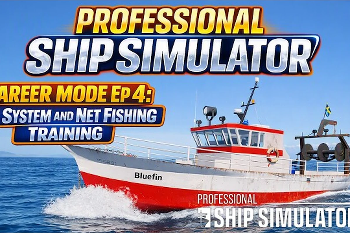 Professional Ship Simulator Fishing Trawler: Starter Vessel