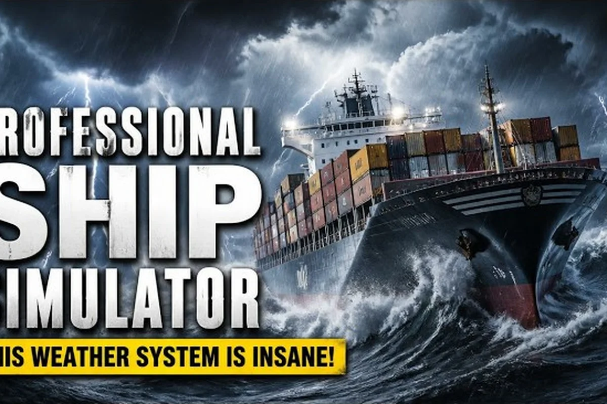 Professional Ship Simulator Sea State: Waves, Fog & Sailing